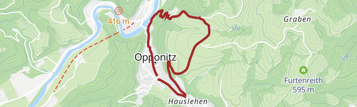 Route map: Moltererweg
